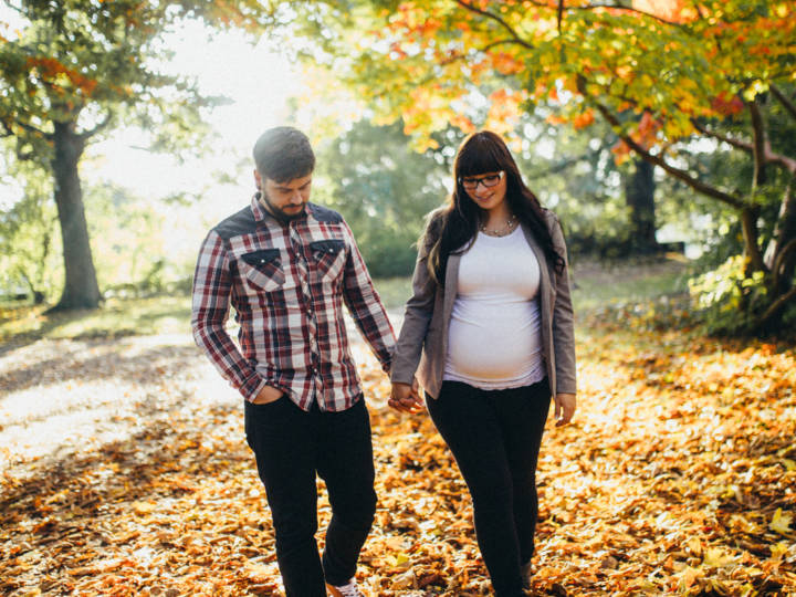 Herbstliche Fotoaufnahmen mit Carola und Norman