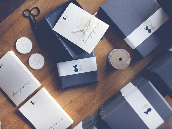Einladungskartendesign zur Hochzeit