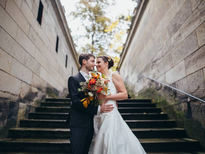 Hochzeit auf Schloss Albrechtsberg und im Elements DELI & Restaurant