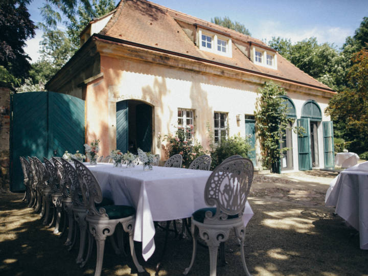 Hochzeitsfotografie auf Hoflößnitz und der Villa Sorgenfrei in Radebeul