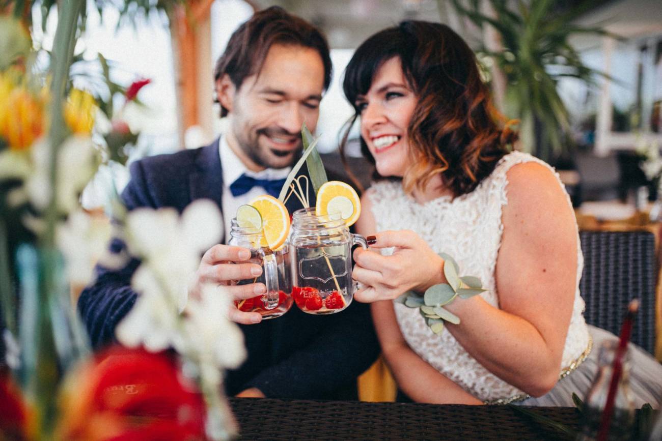 Außergewöhnlich heiraten mit Strand und Karibikstil in der Lausitz